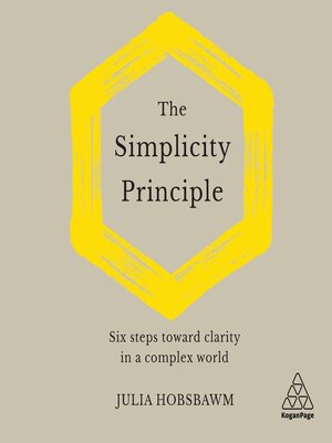 cover image of The Simplicity Principle
